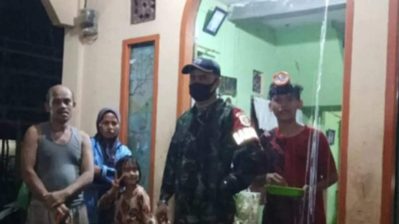 Banjir melanda Nagari Manggilang, Kabupaten Limapuluh Kota pada Kamis (29/4/2021) malam.
