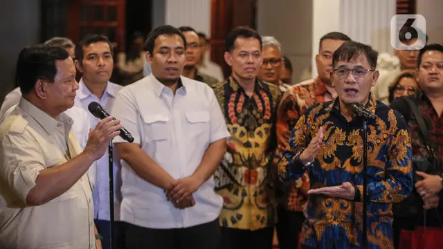 Prabowo Subianto dan Budiman Sudjatmiko