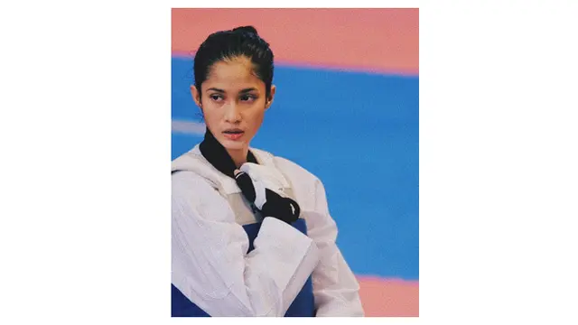 6 Pesona Aghniny Haque, Atlet Taekwondo yang Kini Jadi Artis