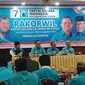 Partai Gelora Kaltim mendeklarasikan pemenangan Prabowo Subianto di Hotel Grand Sawit, Samarinda, Jumat (18/8/2023).