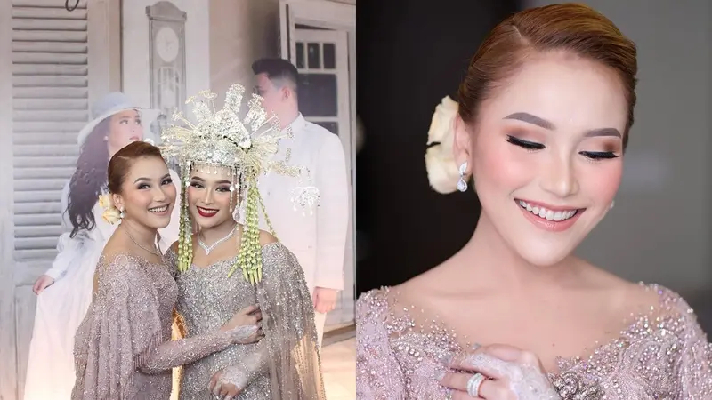 Makeup Ayu Ting Ting di Pernikahan Syifa