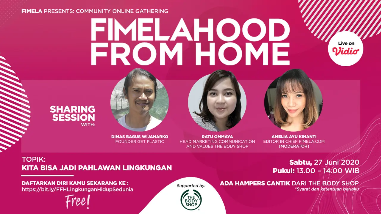 Fimelahood From Home Ada Lagi 27 Juni Nanti, Daftar Langsung di Sini