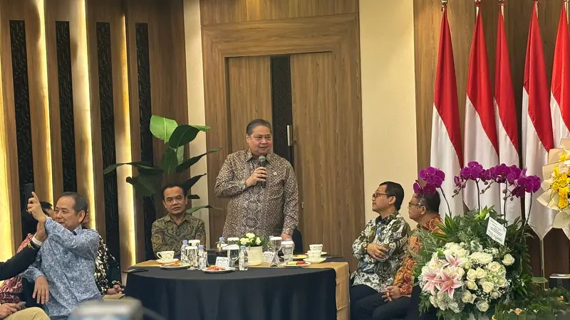 Menteri Koordinator Bidang Perekonomian Airlangga Hartarto. (Foto: Liputan6.com/Tira Santia)