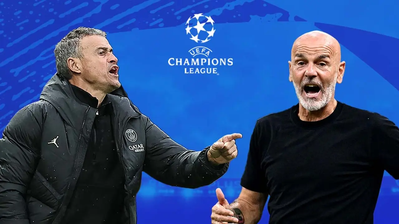 Liga Champions - PSG Vs AC Milan - Luis Enrique Vs Stefano Pioli
