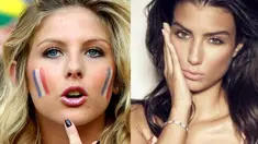 Wags Perancis ini setia menemani pasangannya berlaga di Piala Dunia 2014 (Istimewa)
