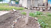 makam korban pencabulan diduga dilakukan polisi yang tewas bakar diri di Sikka, NTT. (Istimewa)
