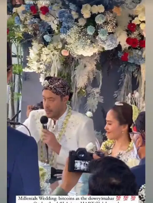 6 Momen Pernikahan Lala Karmela, Ijab Kabulnya Pakai Bahasa Inggris