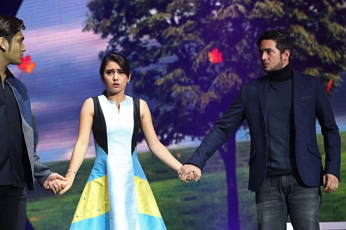 [Bintang] Adegan Sinetron Berkah Cinta di SCTV Music Awards