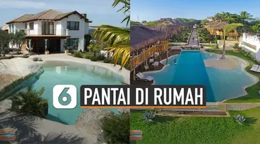 Pantai adalah destinasi wisata yang menunjukkan pemandangan indah ciptaan Tuhan. Tapi disaat pandemi ini membuat kita belum bisa pergi ke pantai. Tidak usah khawatir perusahaan ini bisa membuat pantai buatan di halaman rumah kalian.