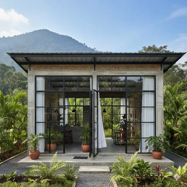 7 Model Rumah Kecil Tapi Luas dengan Ventilasi Silang, Sirkulasi Udara Alami yang Bikin Hunian Sejuk Sepanjang Hari