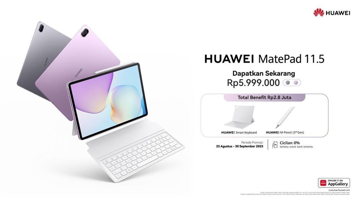 Tablet di Bawah 6 Juta Terbaik untuk Bekerja dan Belajar Resmi Hadir di Indonesia