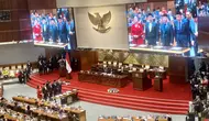 Ketua DPP PDIP Puan Maharani menjadi Ketua DPR RI 2024-2029 (Liputan6.com/Delvira Hutabarat)