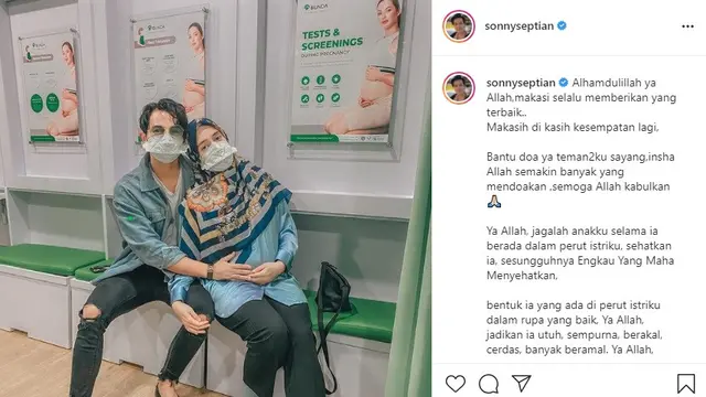 Sonny Septian - Fairuz A. Rafiq (Foto: Instagram/@sonnyseptian)