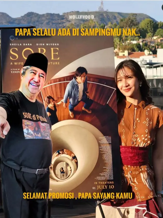 Potret Dukungan Ayah Vidi Aldiano untuk Sheila Dara saat Raih Piala Citra FFI 2025