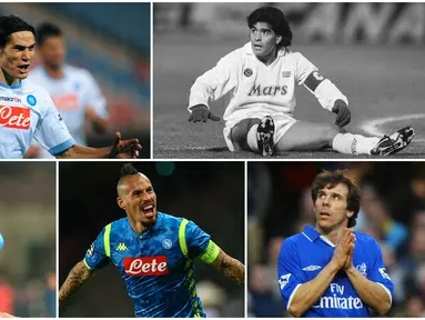 Berikut ini para penyerang terbaik dunia yang pernah membela Napoli. Selain sang legenda Diego Maradona ada juga nama Gianfranco Zola hingga Edinson Cavani.