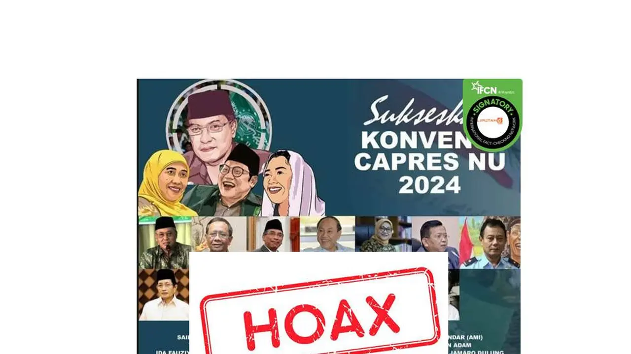 Cek Fakta Konvensi Capres 2024