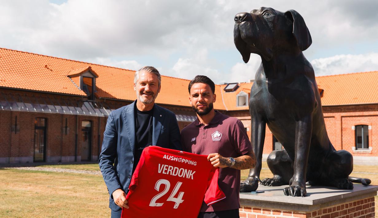 Bergabungnya Calvin Verdonk ke LOSC menjadikan dirinya sebagai pemain pertama Indonesia yang merumput di Liga Prancis atau Ligue 1. (Dok. LOSC)