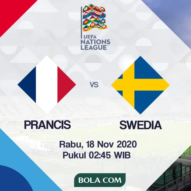 Prancis vs Swedia