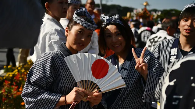Kemeriahan Perayaan Penobatan Kaisar Jepang Naruhito