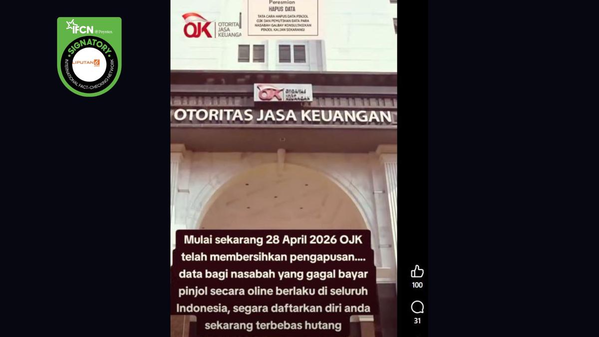 OJK Dicatut Hoaks Hapus Tunggakan Pinjol, Simak Daftarnya