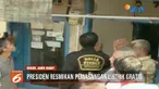 Presiden Jokowi resmikan pemasangan listrik gratis bagi warga tak mampu di Bogor, Jawa Barat.