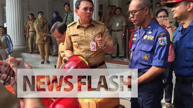 NEWS FLASH: Ahok Geram Teknisi AC Alami Kecelakaan Kerja di Kantornya