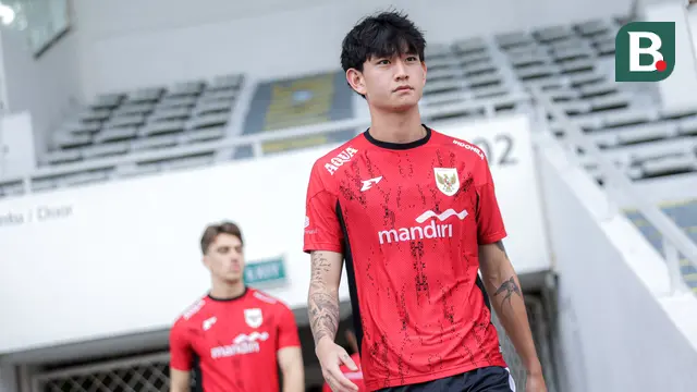 Foto: Luke Keet, Wajah Baru Garuda Muda Jelang SEA Games 2025