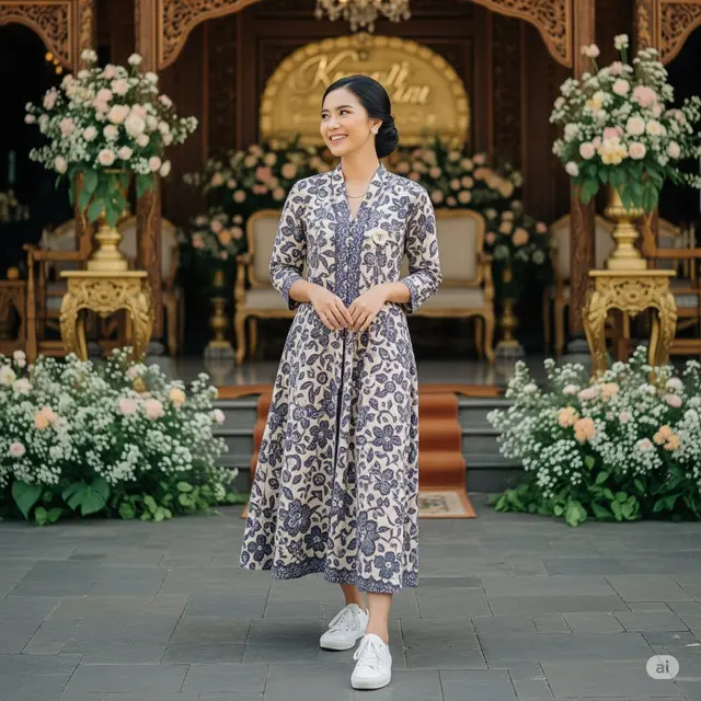 Baju Kondangan di Rumah. Foto: Gemini