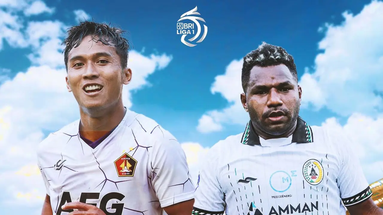 Ilustrasi - Mohammad Khanafi: Persik Kediri, Ricky Cawor: PSS Sleman