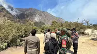 Kebakaran Lahan Bondowoso Meluas, Api Mendekati Gunung Rante