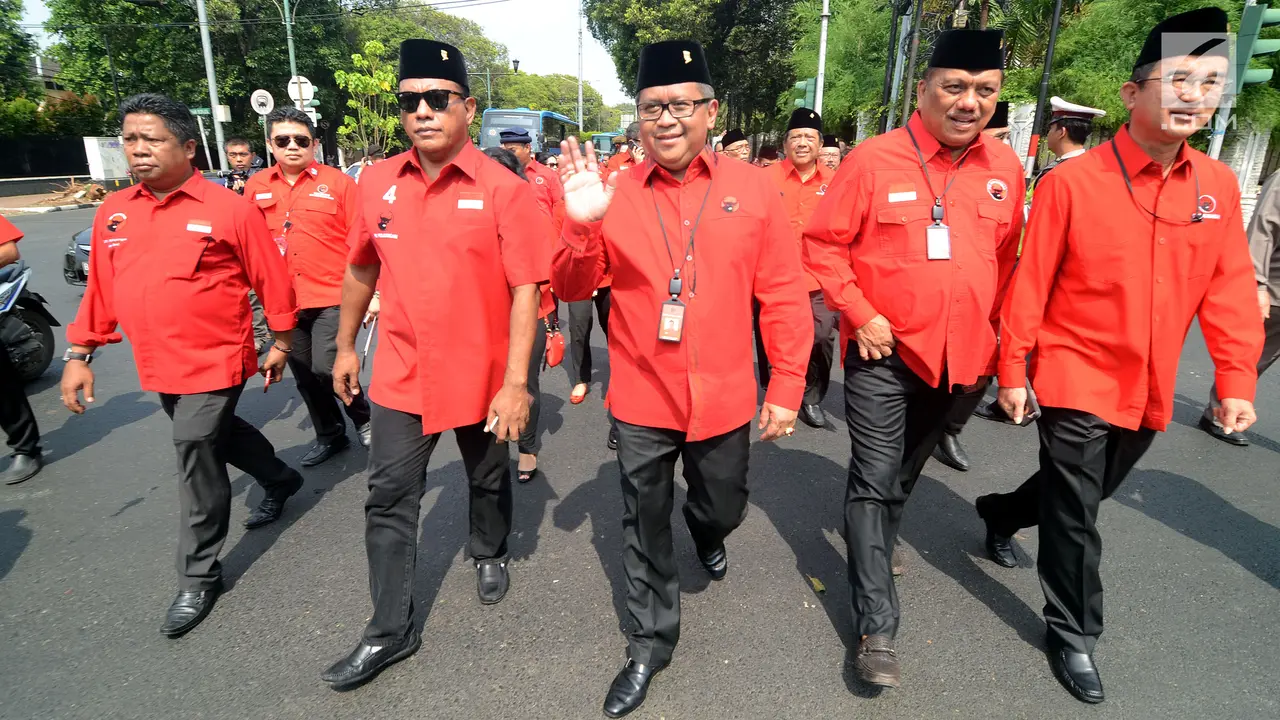 PDIP Daftar ke KPU sebagai Peserta Pemilu 2019