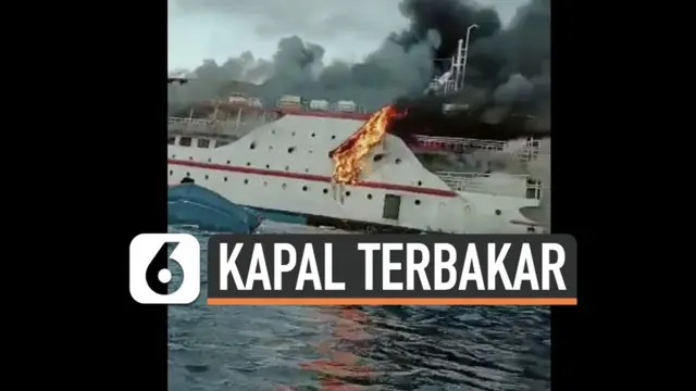 Musibah terjadi pada Kapal penumpang di perairan Maluku Utara Sabtu (29/5) pagi. Kapal terbakar dan membuat panik 181 penumpang.