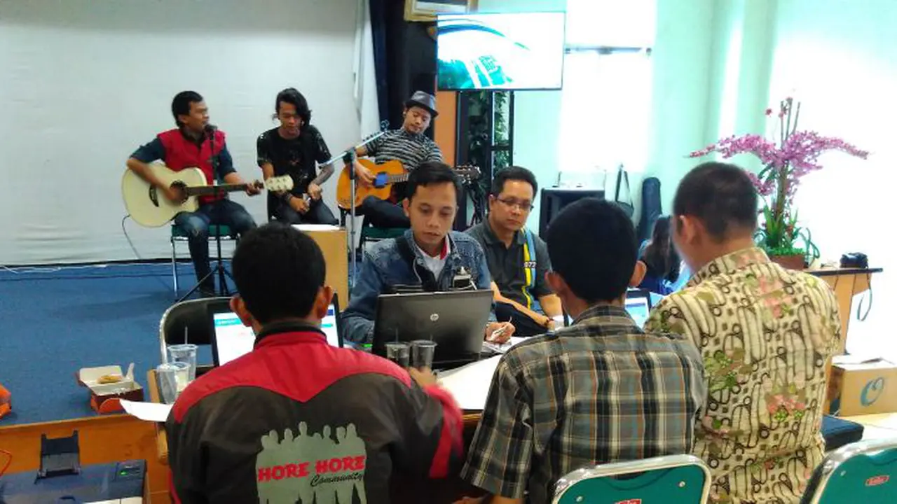 Suasana Kantor Pelayanan Pajak (KPP) Tanah Abang Dua dan Tiga, Jakarta Pusat.