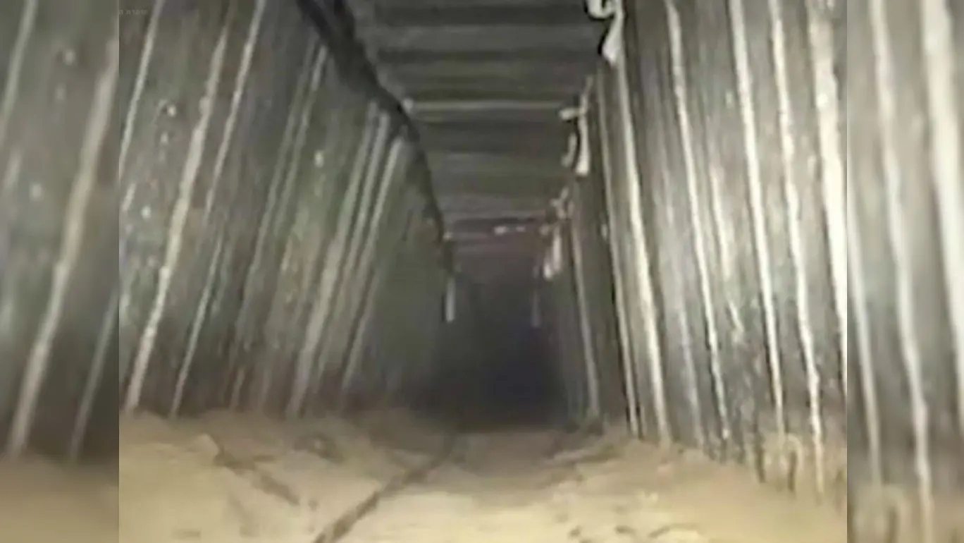 Terowongan bawah tanah Hamas di Gaza Palestina (sumber: Israeli Defense Force)