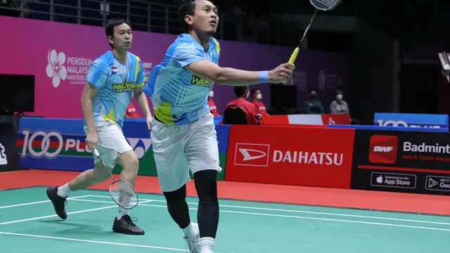 Hendra Setiawan/Mohammad Ahsan - Malaysia Masters 2022 - 9 Juli-1