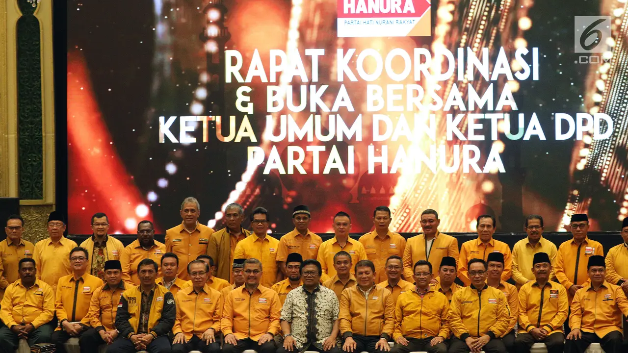 Hanura Gelar Rapat Koordinasi DPD Partai Seluruh Indonesia