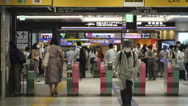 FOTO: Tokyo Darurat Virus Corona COVID-19
