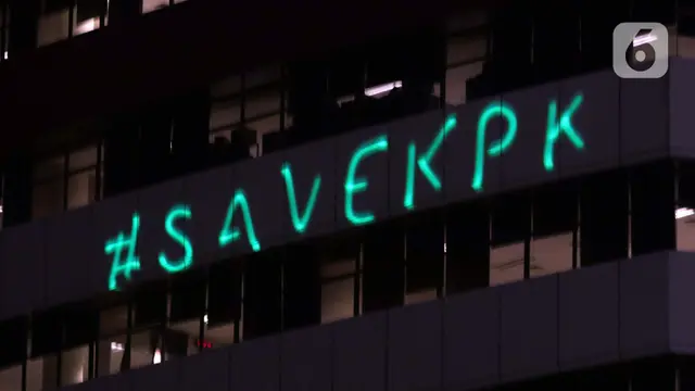 Aktivis Tembakan Laser ke Gedung KPK