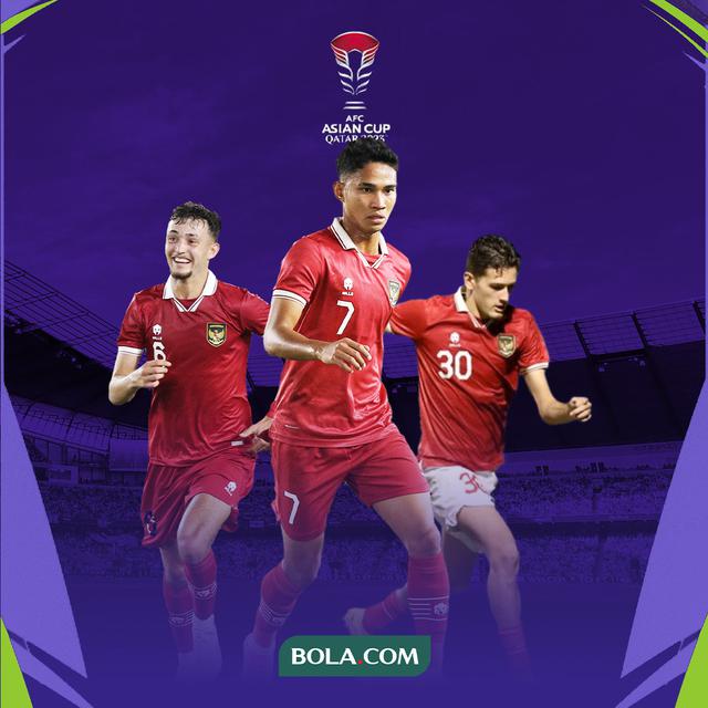 Piala Asia - Trio Timnas Indonesia yang Berpotensi jadi Rising Star di Piala Asia 2023