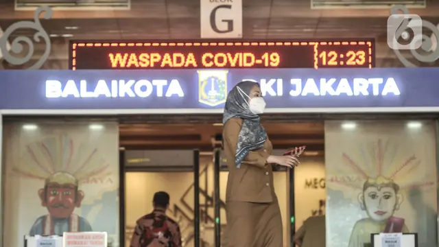 Suasana Balai Kota Usai Gubernur Anies Baswedan Positif COVID-19