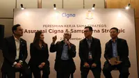 Asuransi jiwa Cigna Indonesia menjalin kerja sama dengan Sampoerna Strategic. Dok Cigna Indonesia