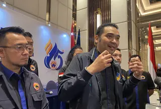 Ketua Umum Garda Pemuda NasDem, Prananda Surya Paloh, mengatakan evaluasi dilakukan di seluruh tingkatan organisasi. (Liputan6.com/Devira Prastiwi)