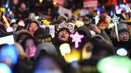 Desakan pemakzulan Presiden Yoon Suk Yeol terkait upayanya memberlakukan situasi darurat militer. Namun upaya tersebut gagal beberapa jam setelah diumumkan. (Jung Yeon-je/AFP)