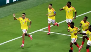 3 Gol Dianulir, Kolombia Raih Kemenangan Dramatis Atas RD Kongo