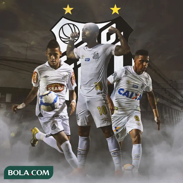 Santos FC - Neymar, Gabriel Barbosa, Rodrygo Goes
