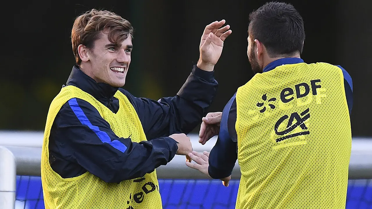 Intip Latihan Paul Pogba, Antoine Griezmann dan Timnas Prancis