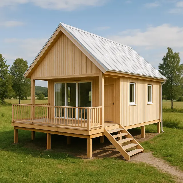 Model Rumah Sederhana tapi Indah di Desa dengan Gaya Scandinavian