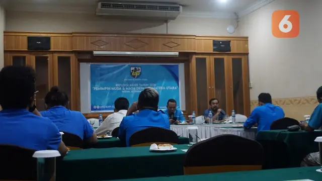 Refleksi Akhir Tahun KNPI Sumatera Utara (Liputan6.com/Fauzan)