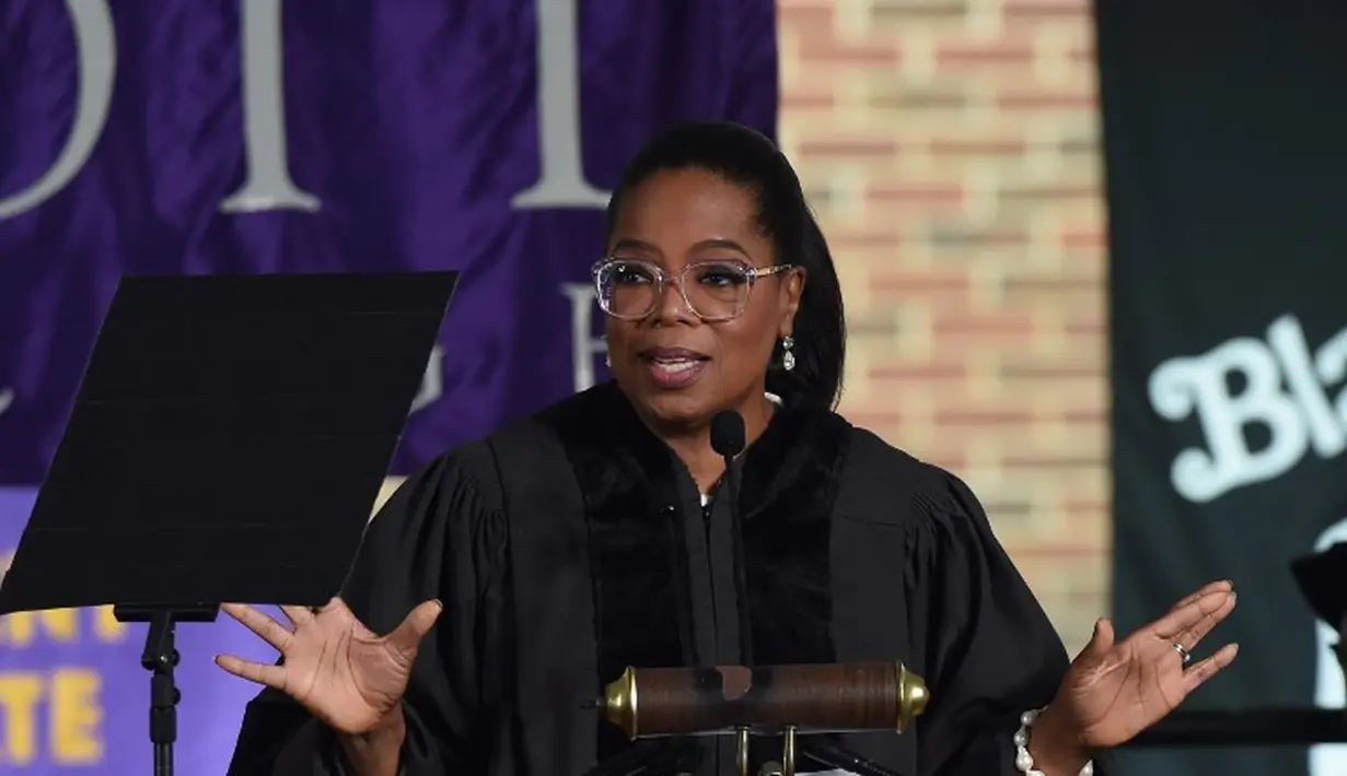 Oprah Winfrey mengaku diriya diperkosa oleh saudaranya sendiri saat masih berusia 9 tahun. (RICK DIAMOND / GETTY IMAGES NORTH AMERICA / AFP)