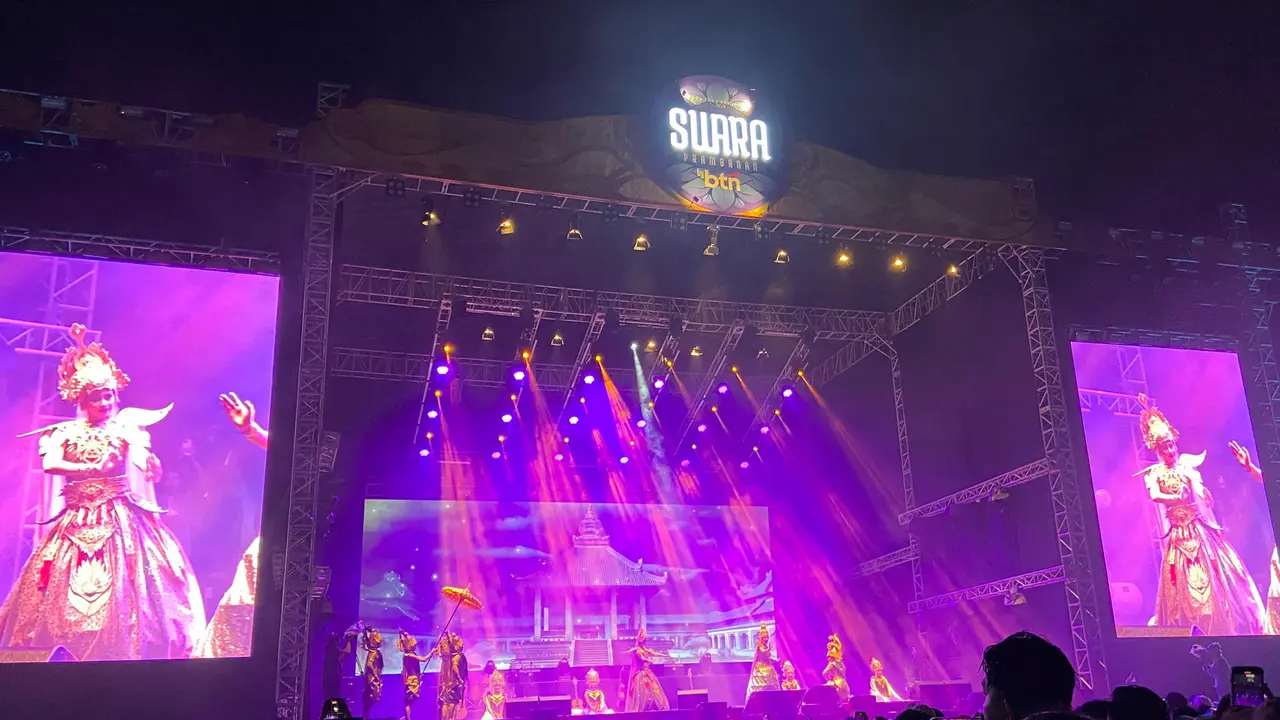 Konser Swara Prambanan Kolaborasikan Musik dan Budaya di Perhelatan Malam Tahun Baru 2025